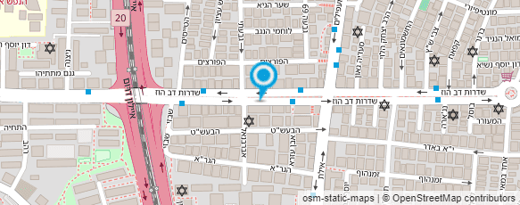 מפת הגעה אל פיצה קיד