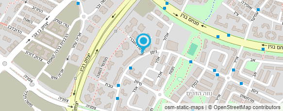 מפת הגעה אל א.המוביל - הובלת מכולות מהנמל