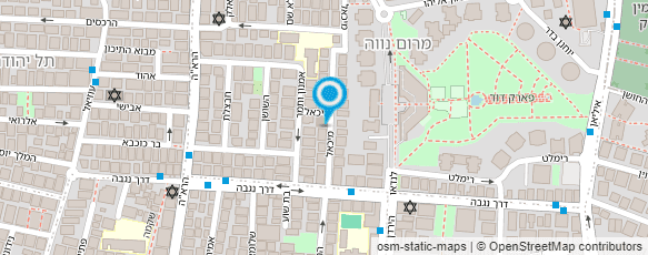 מפת הגעה אל עו"ד לדרמן עומרי