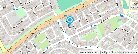 מפת הגעה אל אנסטסיה עיצוב שיער