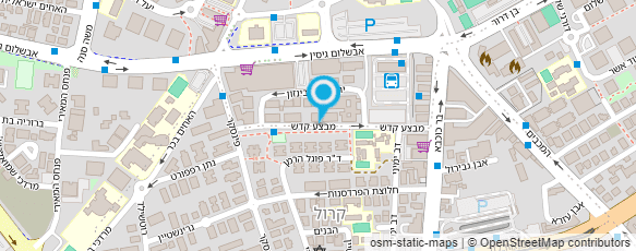 מפת הגעה אל גולדי דאנס בית ספר לריקוד