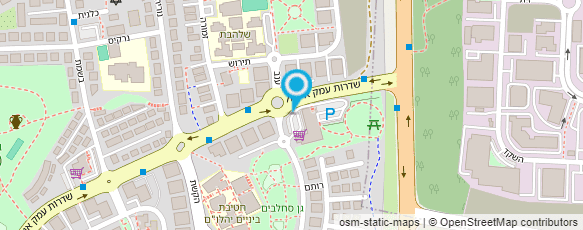 מפת הגעה אל פיצה שמש שוהם