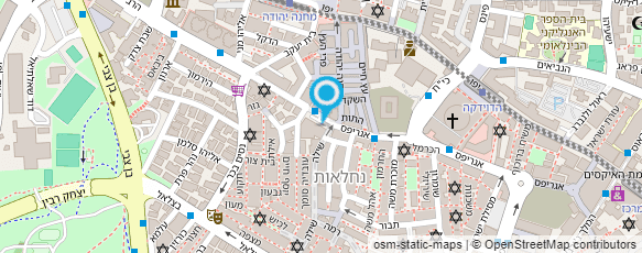 מפת הגעה אל קפה הבחירה