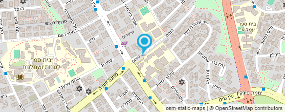 מפת הגעה אל פאידה - לימוד ערבית מדוברת