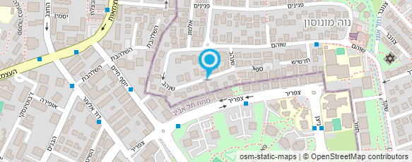 מפת הגעה אל אחינעם גרינברג