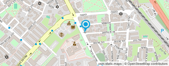 מפת הגעה אל יוסופוב - יצחק משרד עו"ד