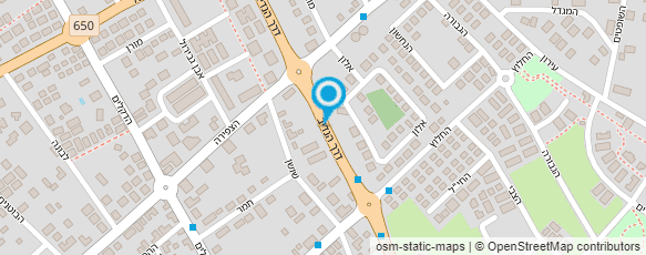 מפת הגעה אל גבריאל דודי שמש וחשמל