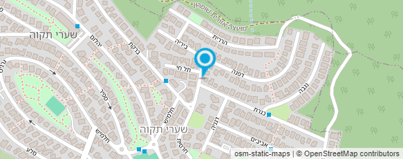 מפת הגעה אל ענת גלבוע כלבנות טיפולית