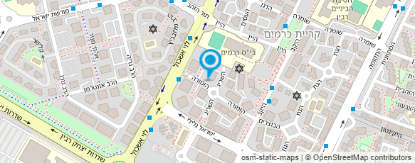 מפת הגעה אל בתיה מנחם