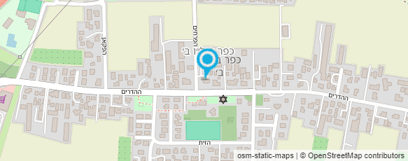 מפת הגעה אל קפה בילו