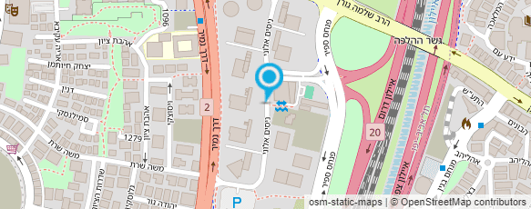 מפת הגעה אל גינס גלובל