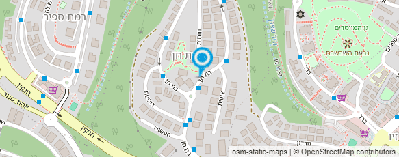 מפת הגעה אל מכון יופי של אני בר