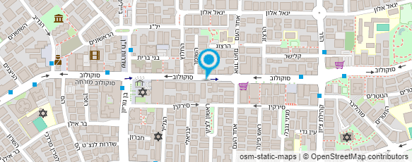 מפת הגעה אל אמיר המנעולן