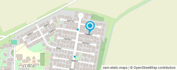 מפת הגעה אל ניסים ארזי תשתיות ואחזקות בע"מ