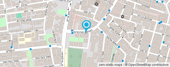 מפת הגעה אל רחלי שפירא - צלמת ילדים