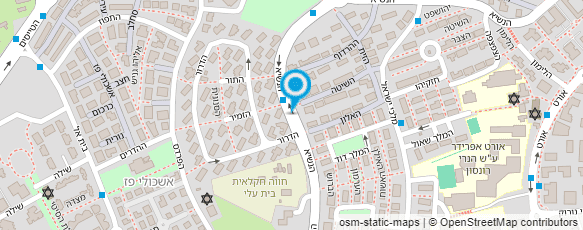 מפת הגעה אל ד"ר אדמית בן חיים