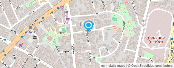 מפת הגעה אל דניאלי - כלבנות רפואית