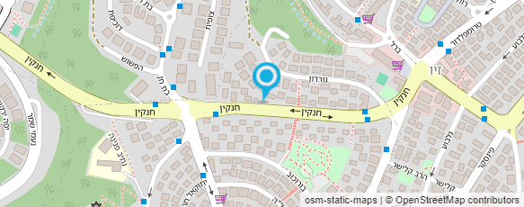 מפת הגעה אל גיל ארז -עיצוב פנים וגן