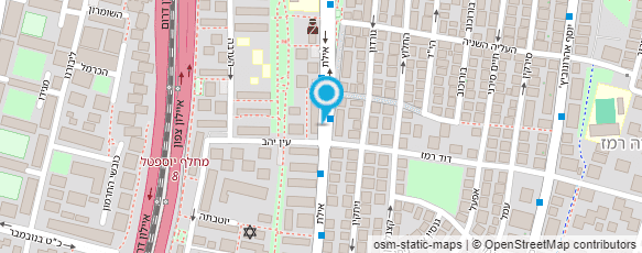 מפת הגעה אל אולה לה עוגות מעוצבות