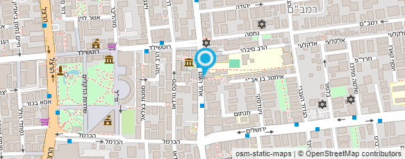 מפת הגעה אל סלון אי היופי Island Beauty