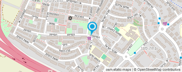 מפת הגעה אל המספרה של בני לביא