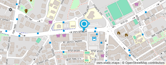 מפת הגעה אל אקרובטיקה בהדרכת רגב