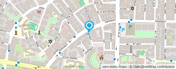 מפת הגעה אל רון כץ - שיעורי גיטרה