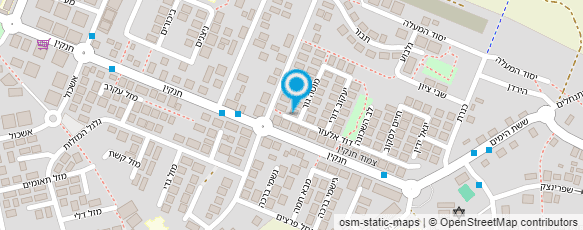 מפת הגעה אל שי אלבז מורה לפסנתר