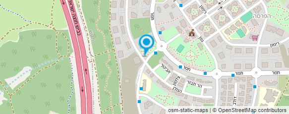 מפת הגעה אל מוניות חריש החדשה