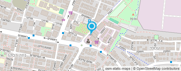 מפת הגעה אל קרוצ'י - בית קפה בריאות