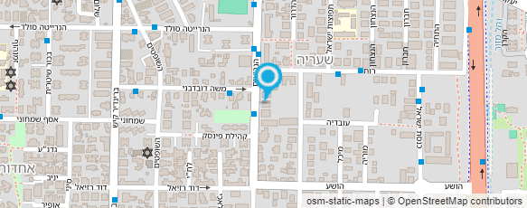 מפת הגעה אל חומוס הנביאים