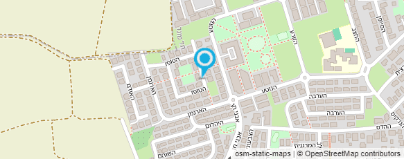 מפת הגעה אל סיגל שפר תכנון ועיצוב פנים