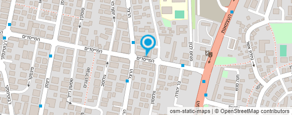 מפת הגעה אל רז תאורת עיצובים