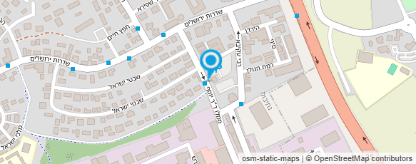 מפת הגעה אל אתי החלקת שיער