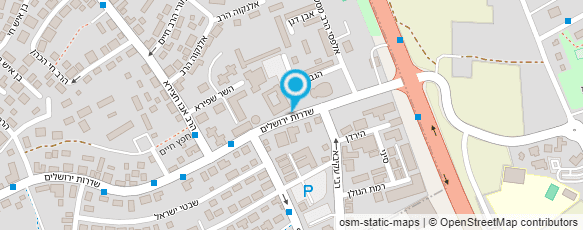 מפת הגעה אל שואו אופטיק