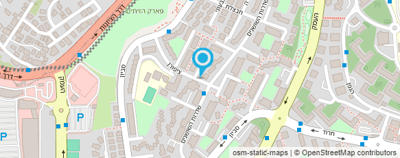 מפת הגעה אל יבואן לשיער-lab-cosmetics