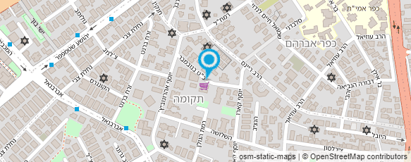 מפת הגעה אל דואר ישראל- מסירת דואר