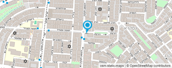 מפת הגעה אל המאפה של רוני