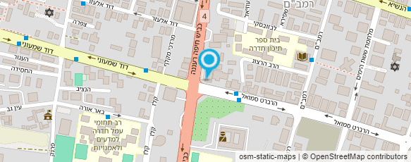 מפת הגעה אל היער הירוק תחנת מעבר  לפסולת גזם וחקלאות