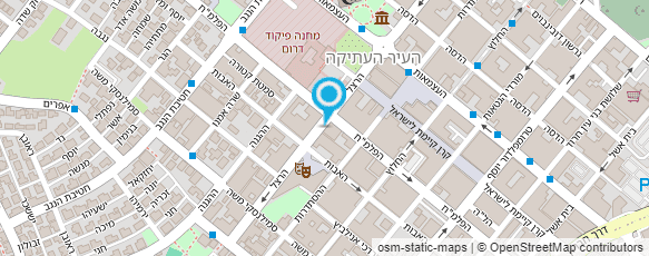 מפת הגעה אל עו"ד גאנם אסף