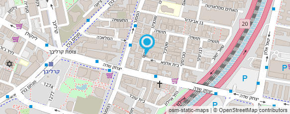 מפת הגעה אל הקצב והמנגל