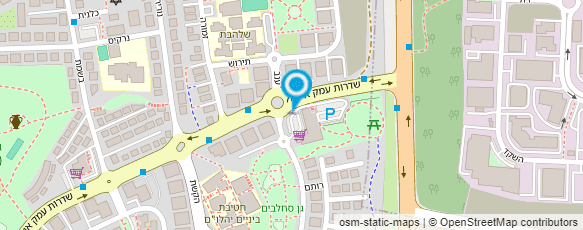 מפת הגעה אל פלאפל בריבוע