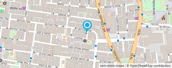 מפת הגעה אל ענת מורה פרטית לאנגלית