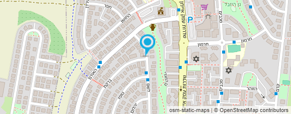 מפת הגעה אל גן מאיר