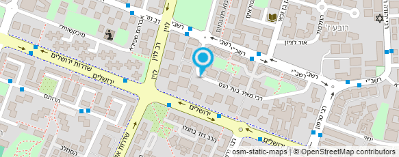 מפת הגעה אל שואו אופטיק