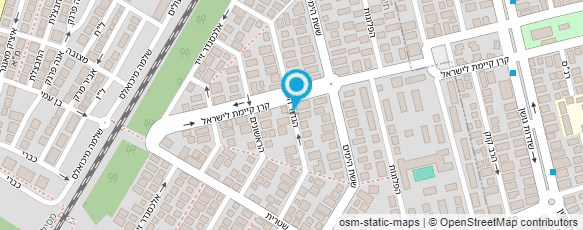 מפת הגעה אל ענוגות - בית לעיצוב עוגות