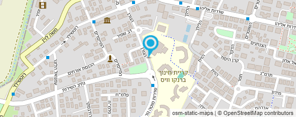 מפת הגעה אל שירות יהב