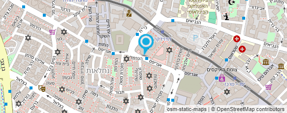 מפת הגעה אל אתרוג - אופנה אומנות יהודית