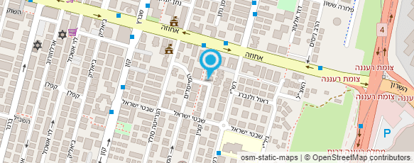 מפת הגעה אל עו"ד בלרשטיין עדי