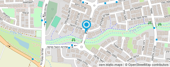 מפת הגעה אל מיכל לבני